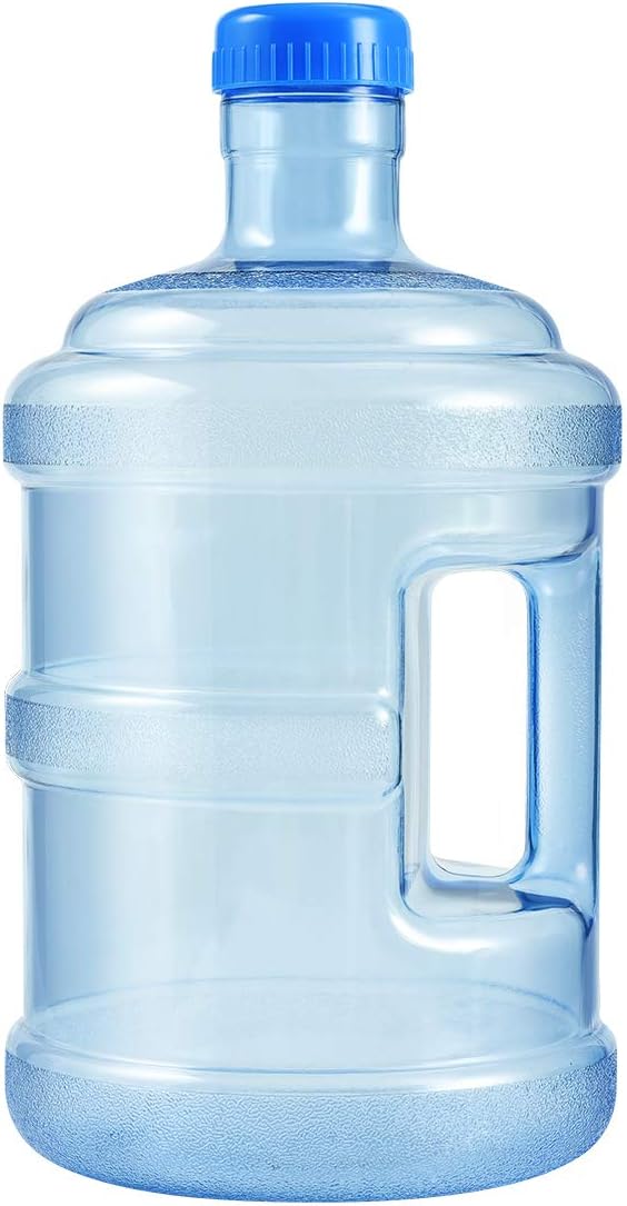Plastic 5 Gallon Water Bottle with Cap PVC U74984