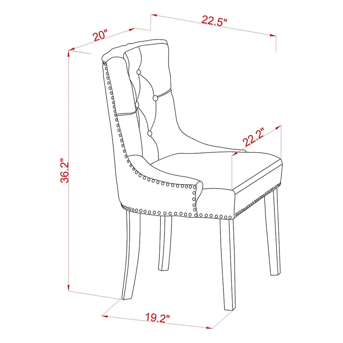 5 Pc Dining Set with Doeskin Fabric Mahogany Finish A243