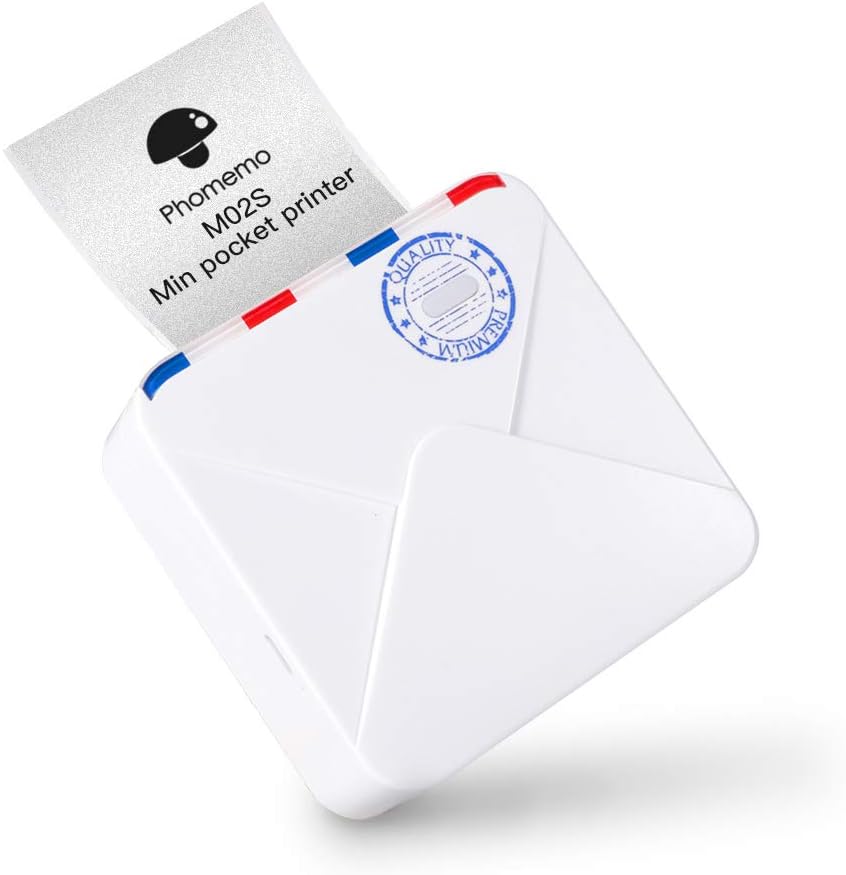 Mini Thermal Printer 300dpi Bluetooth D572