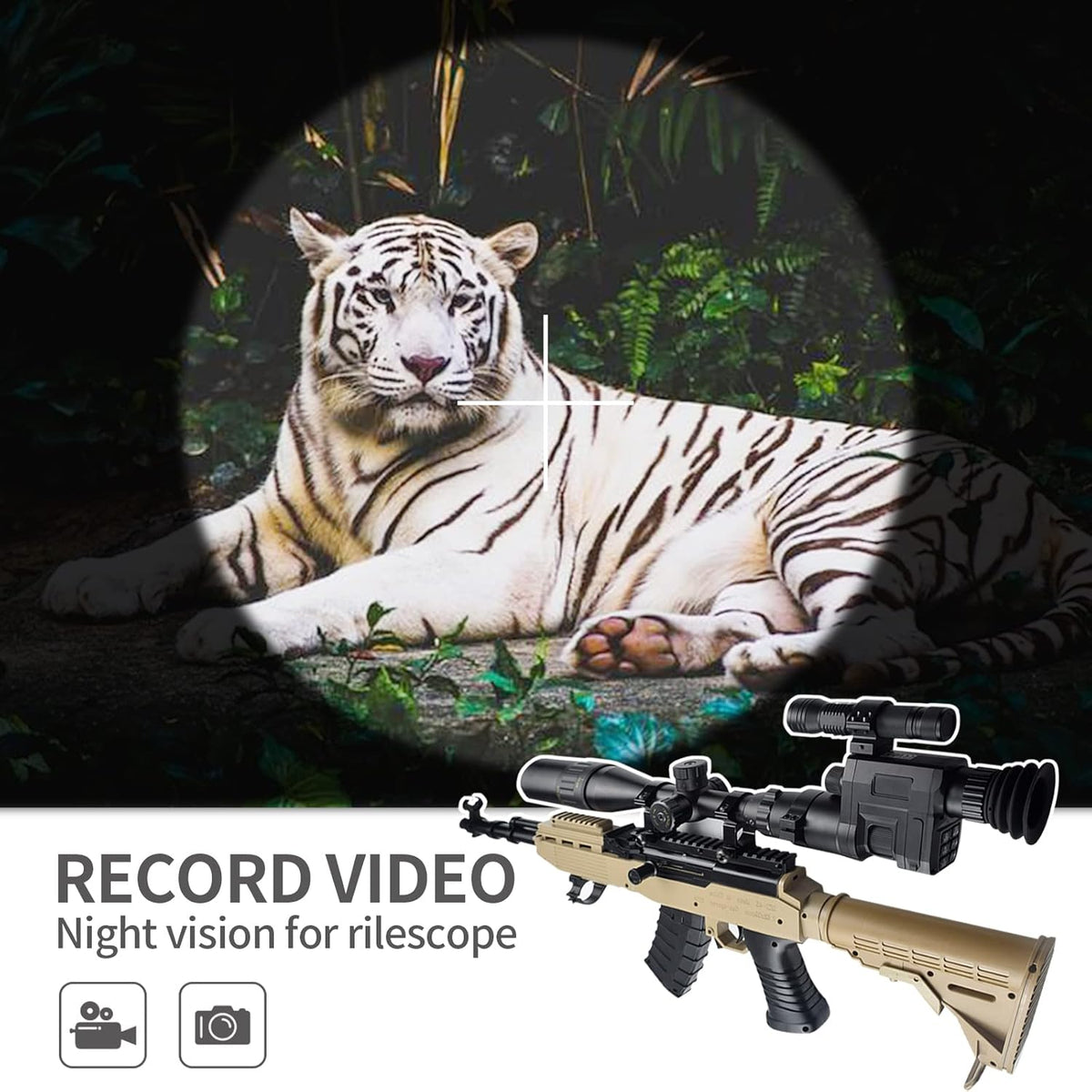 WiFi Digital Night Vision Scope Video Camera 960P 1.3 inch HD Display M110059