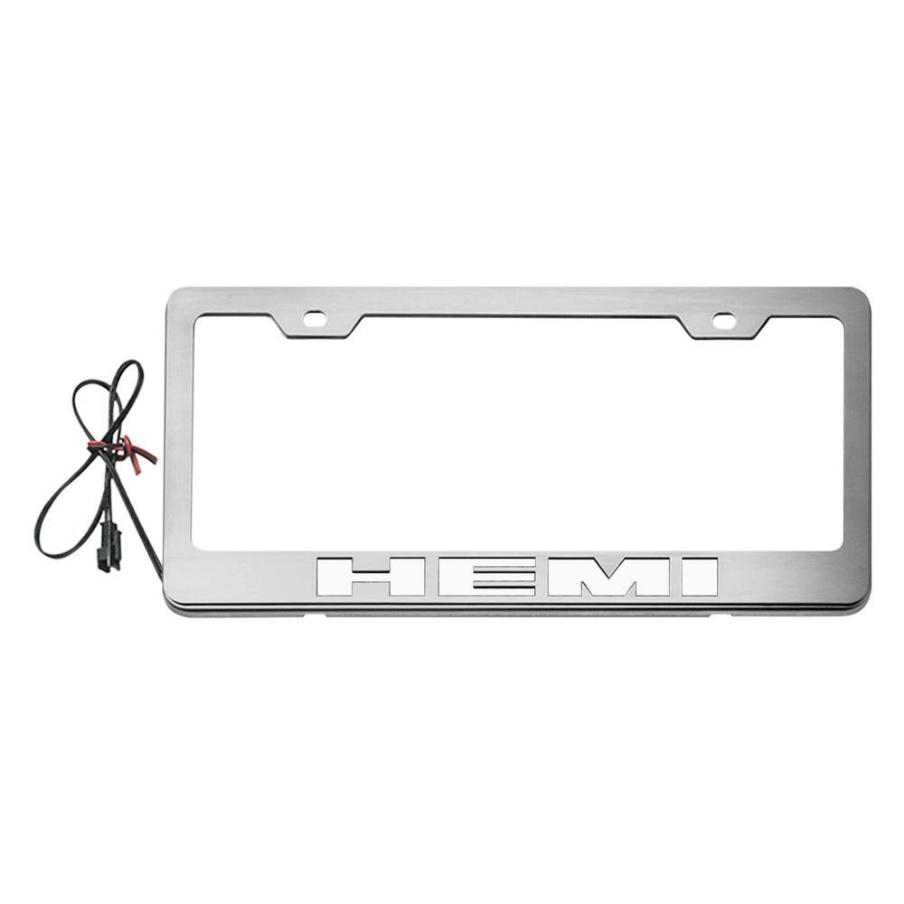 Illuminated License Plate Frame X4751