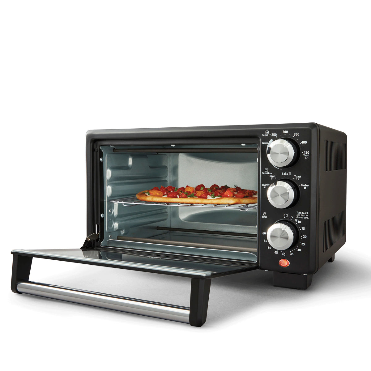 4-Slice Convection Toaster Oven, Matte Black E106320