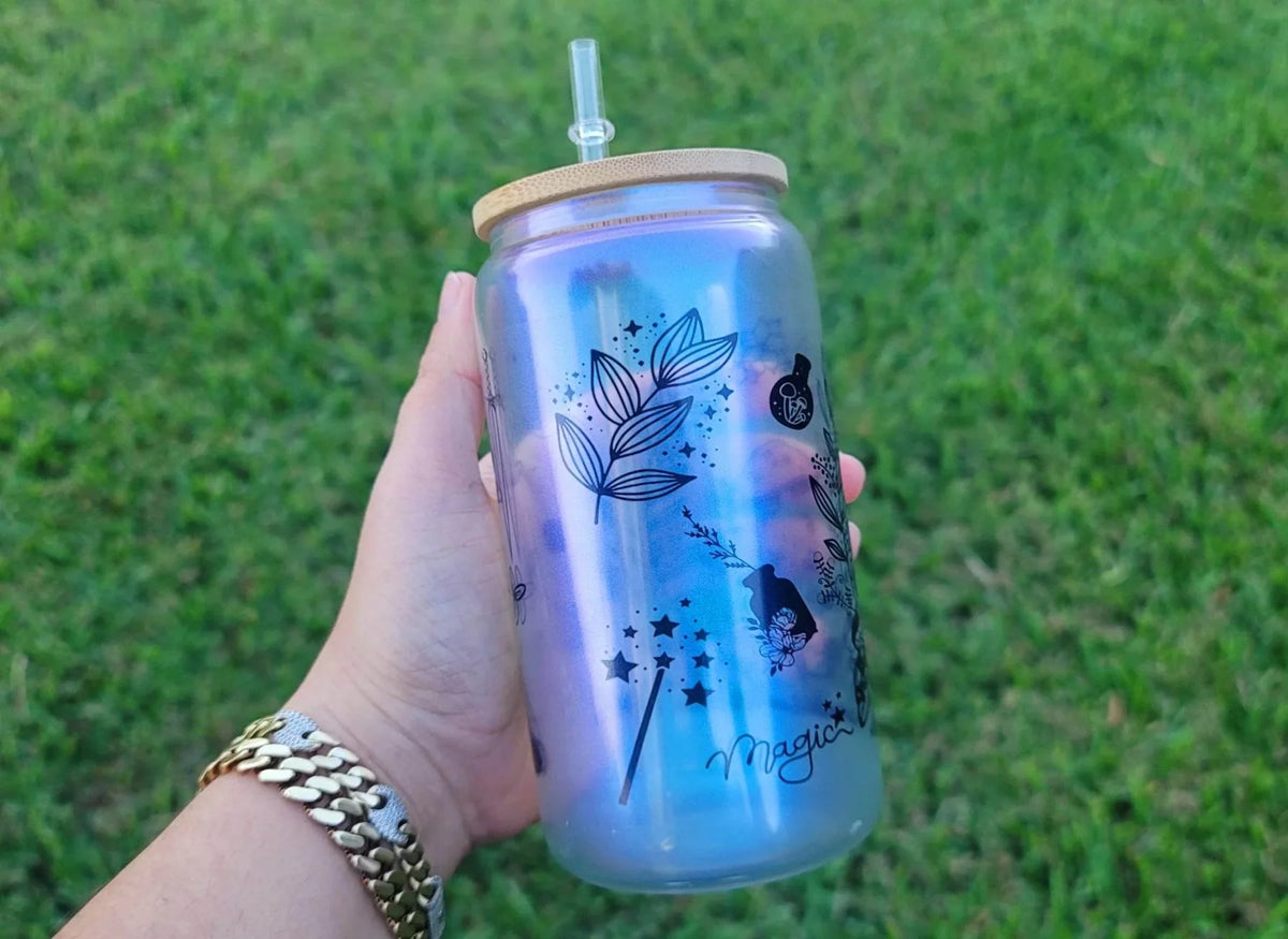 Mushroom Beer Can Glass T690994