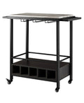 Gray Bar Serving Cart S2175