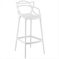 White Bar Stool F427