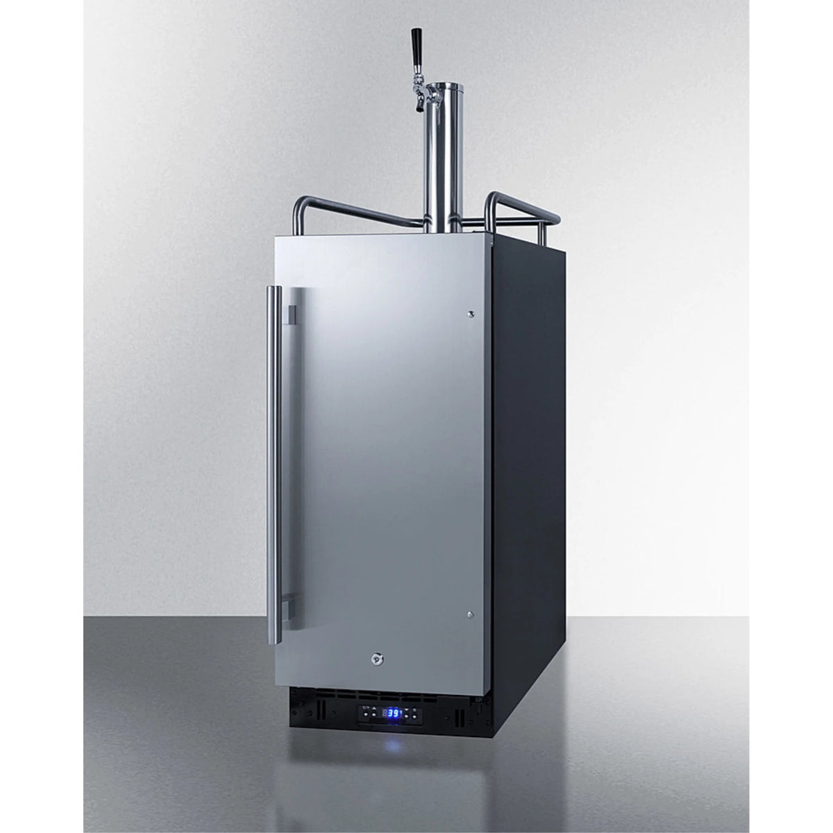 Black Built-In Undercounter Beer Dispenser V137