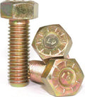 Hex Cap Screw Yellow Zinc Plated (100) F1089