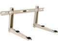 Mini Split Wall Mounting Bracket with Level, Measurement on Top Rail, Pack of 2 W213122