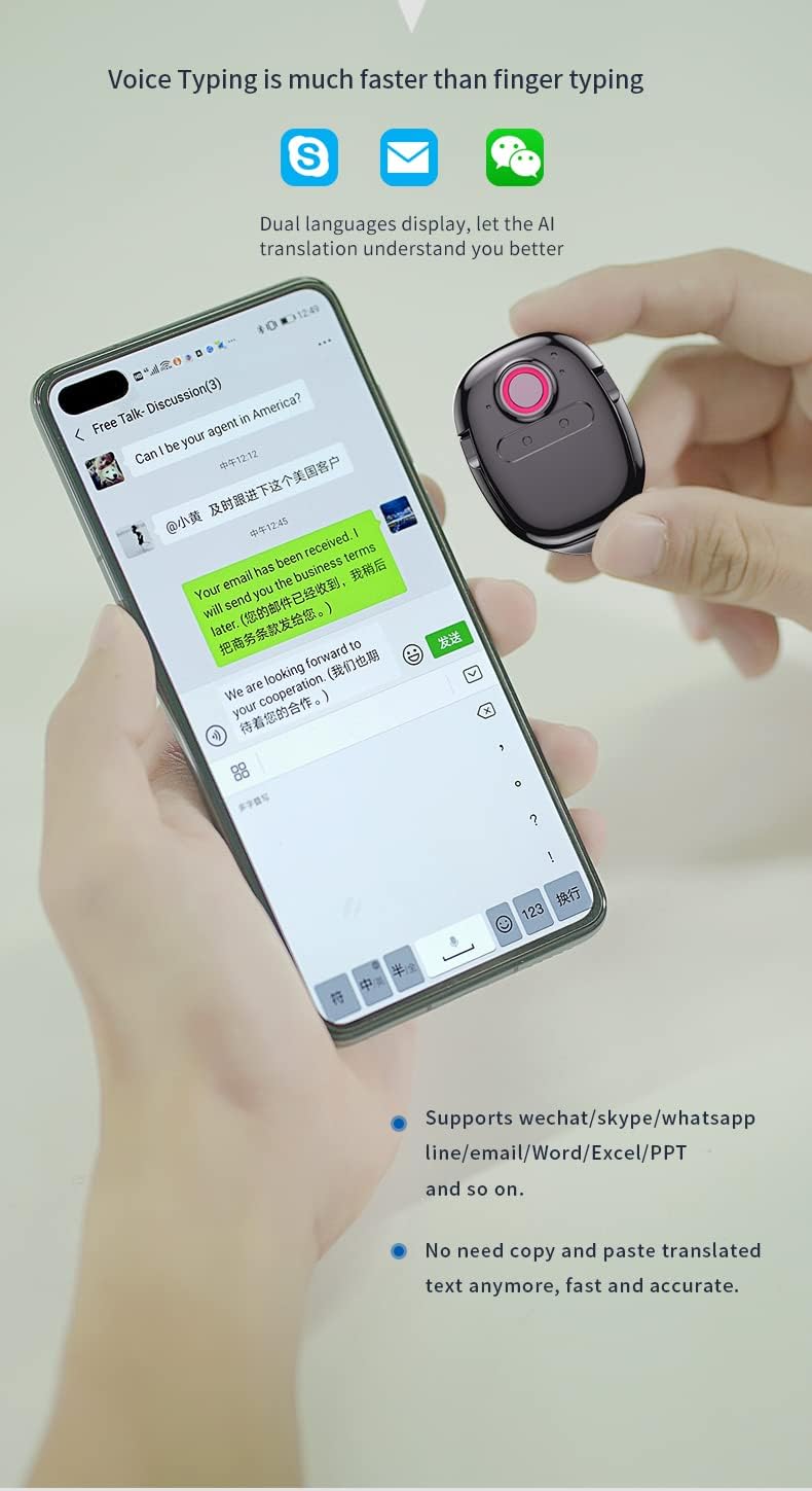 Portable Instant Voice Translator Device M98588
