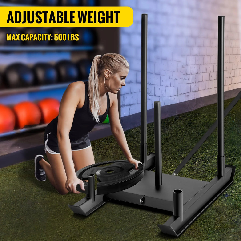 500lbs Capacity Training Sled B3202