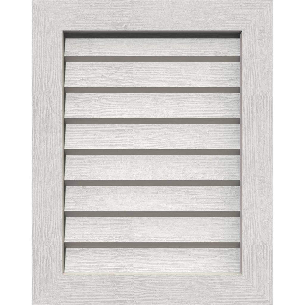 Primed Non-Functional Vertical Gable Vent M1633