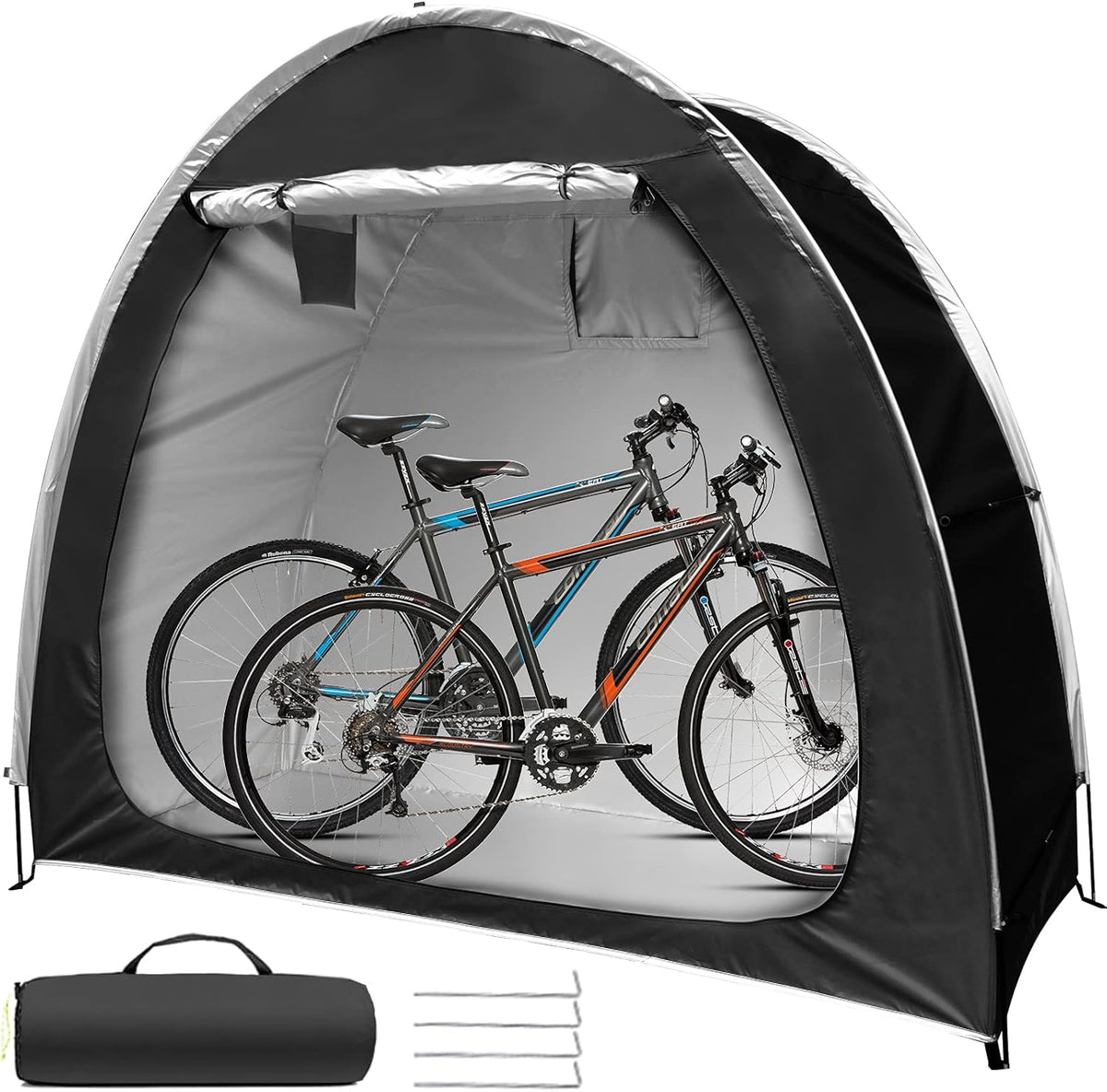 Waterproof Oxford Foldable Bike Storage Tent for 2 Bikes Q759