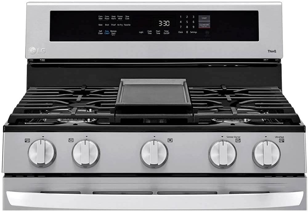 5.8 Cu. Ft. Stainless Steel Gas Range Q4719
