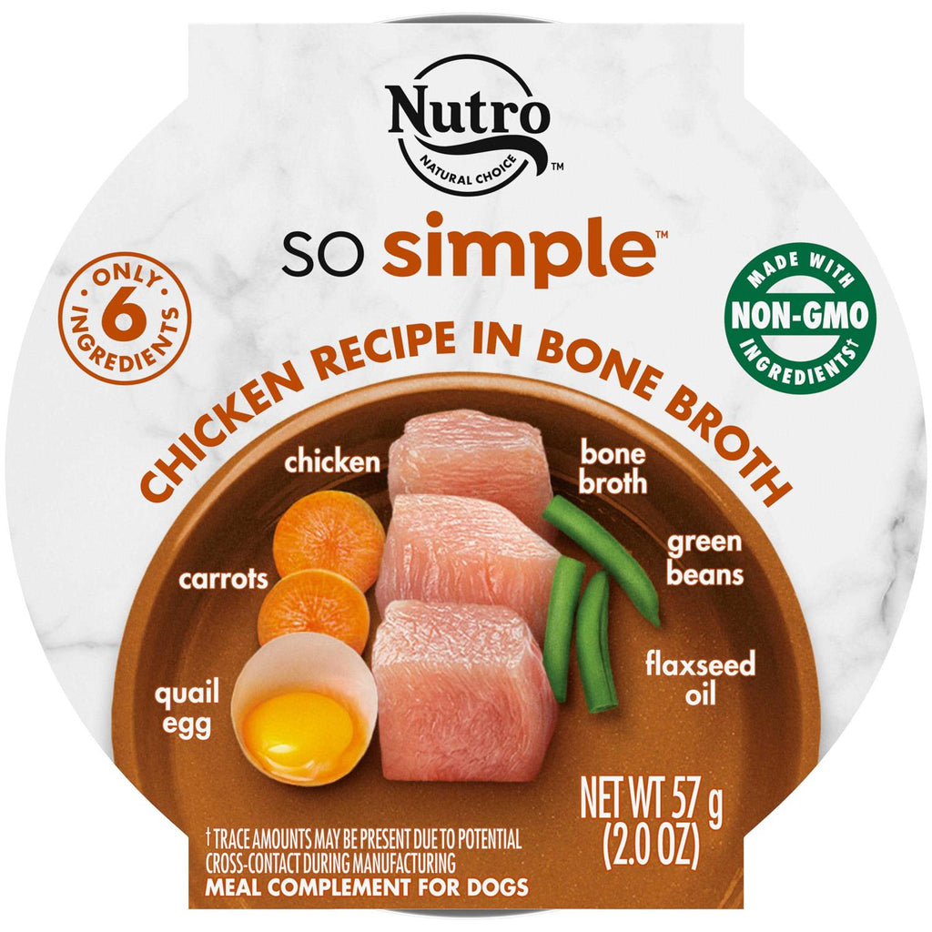 Chicken & Duck Recipe Wet Dog Food in Bone Broth Y67137