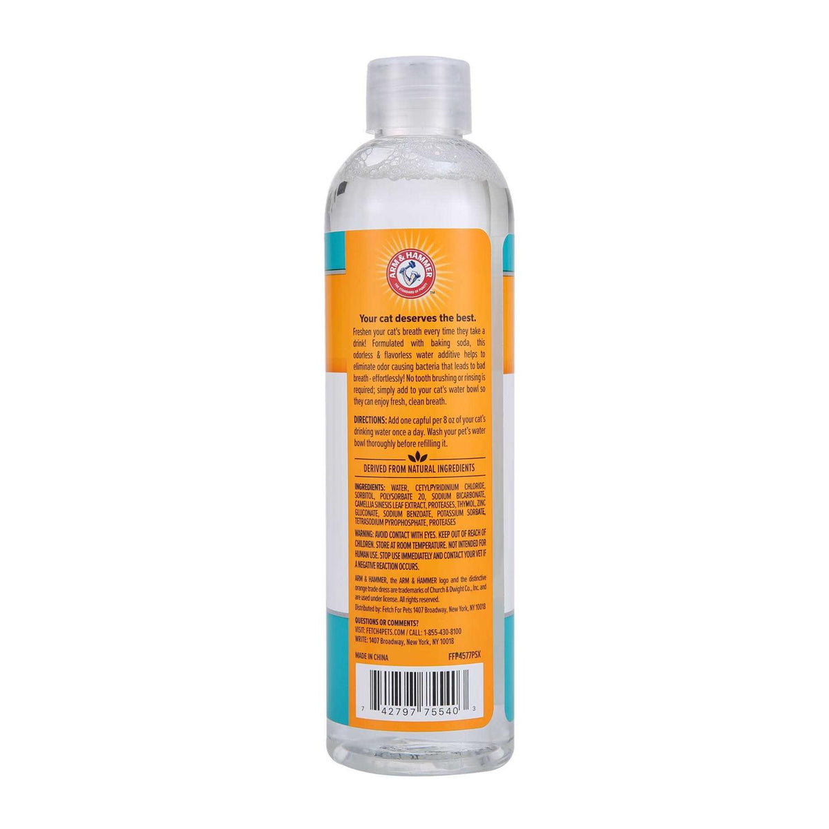 Fresh Breath Dental Water Additive for Cats I209683
