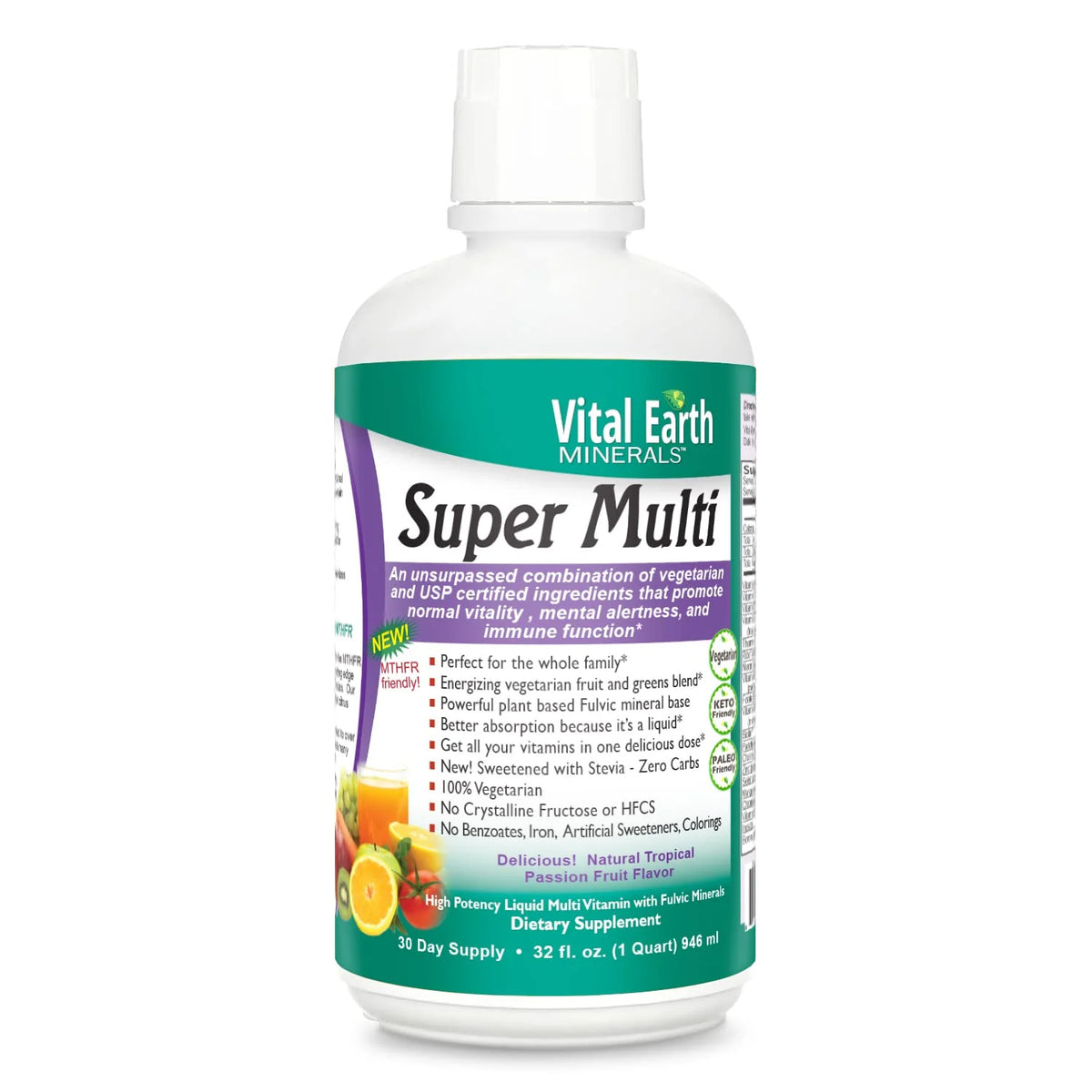 Liquid Multivitamins & Minerals with Fulvic Acid 32 Oz N754