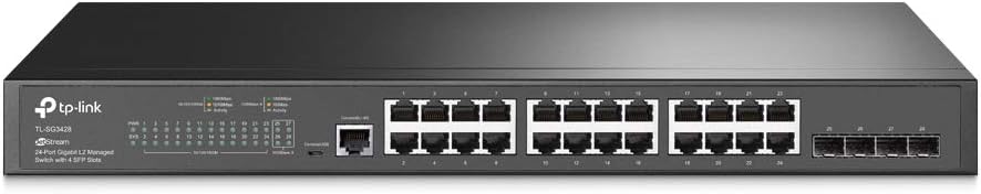 48 Port Gigabit Switch with 4 SFP Slots B714