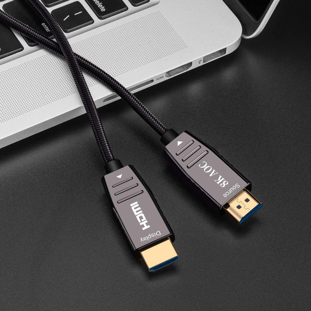 8K Optic Fiber HDMI 2.1 Cable 100FT P2706