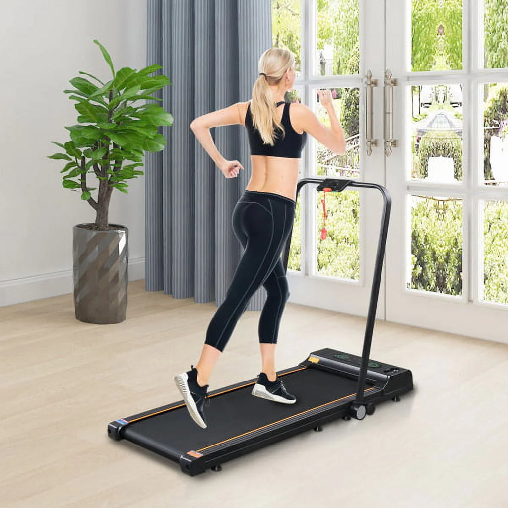 Folding Electric Treadmill with LCD Monitor E307382