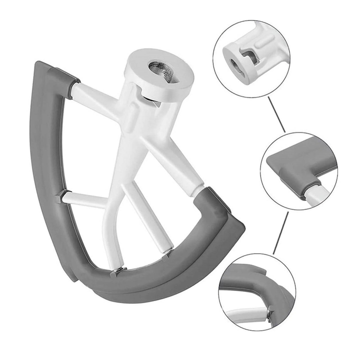 Tilt-Head Flat Beater Replacement for KitchenAid 4.5-5QT Mixers P548