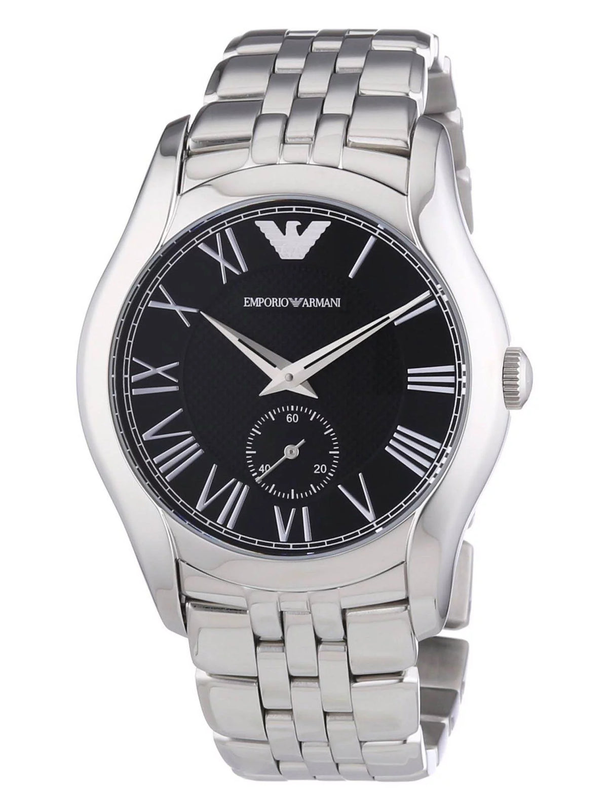 Black Dial Stainless Steel Men's Watch D423834