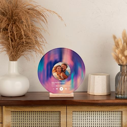 Decorative Vinyl Record with Custom Photo F257