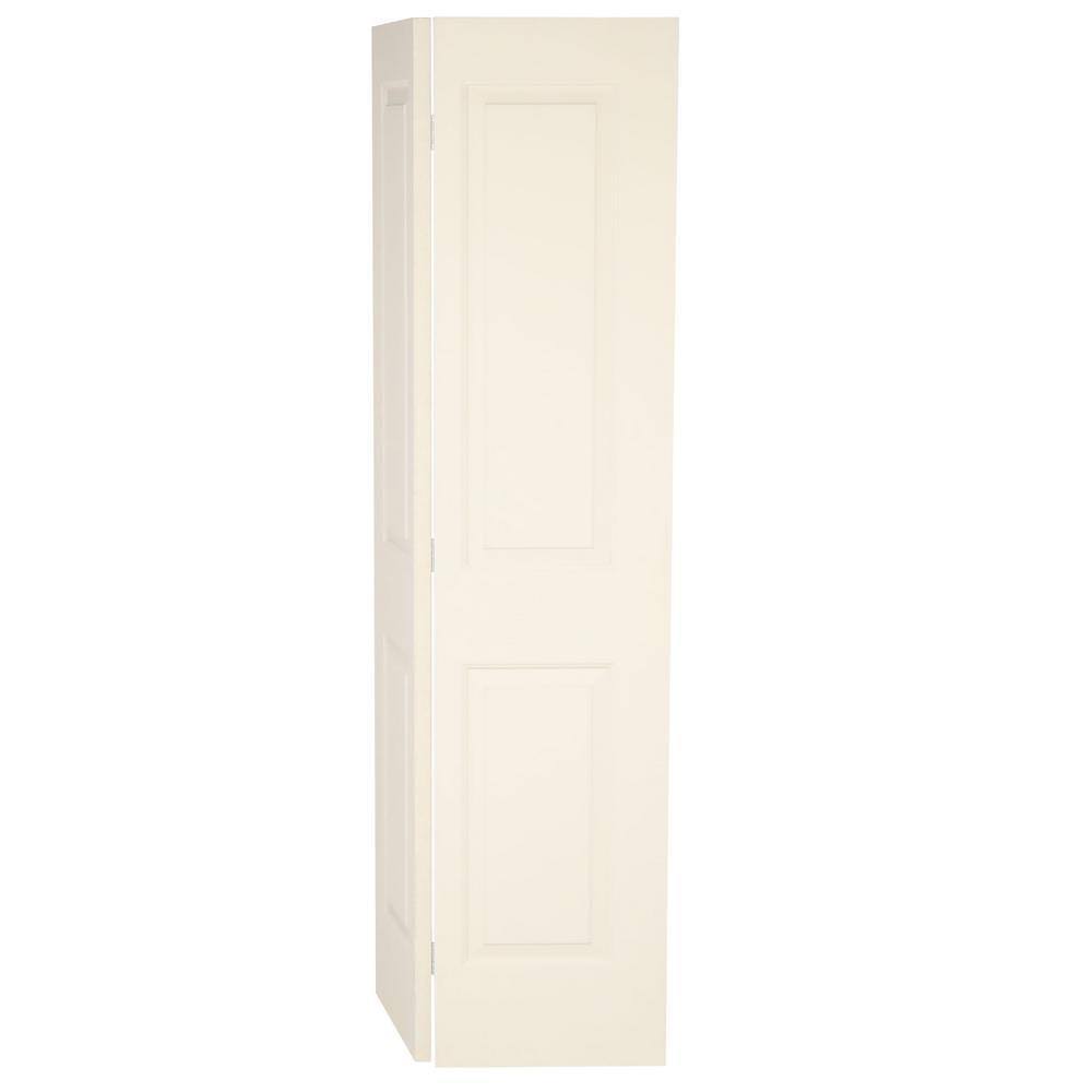 72 in. x 80 in. Primed Smooth Composite MDF Closet Bi-Fold Double Door R506