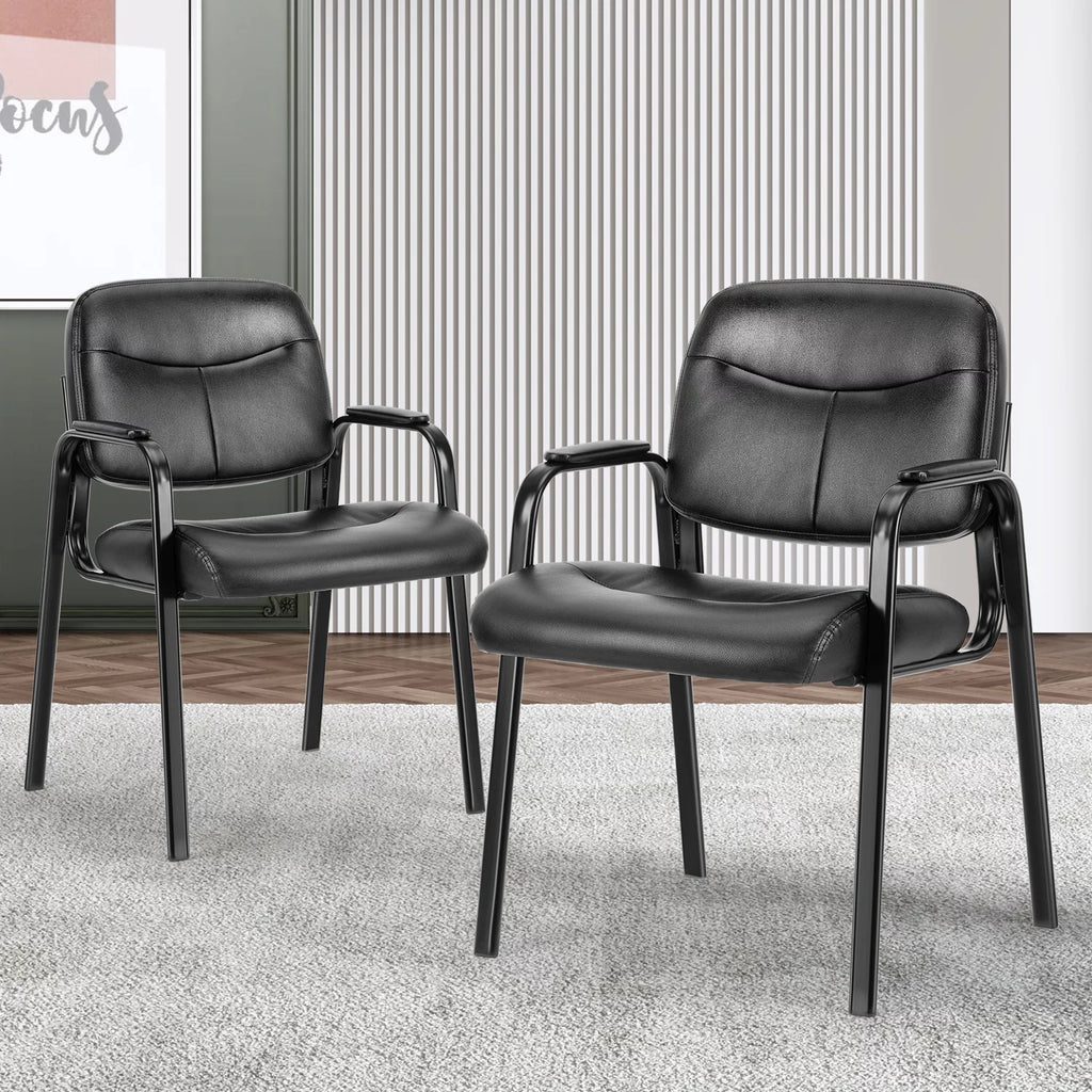 Set of 2 Sturdy Waiting Room Chairs E144946