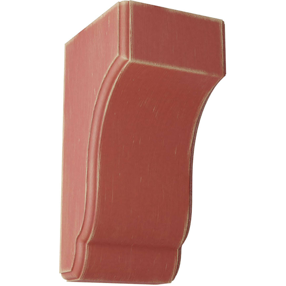 Salvage Red Wood Corbel N306029