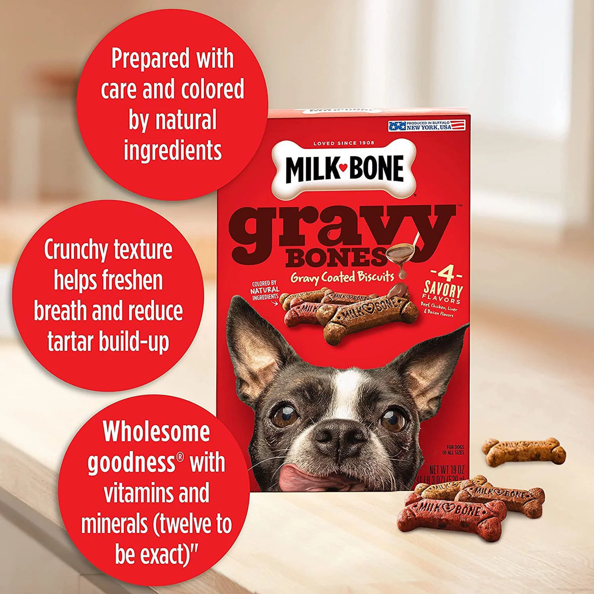 Gravy Bones Dog Treats 7 Pounds W696191