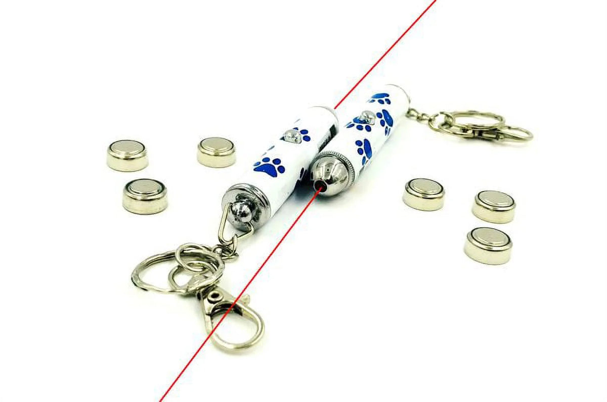 Pet Laser Exerciser Keychain Toy 2 Pack J744971