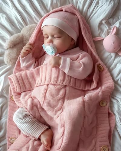 18 Inch Soft Body Realistic Newborn Baby Dolls with Clothes and Toy Accessories M2416