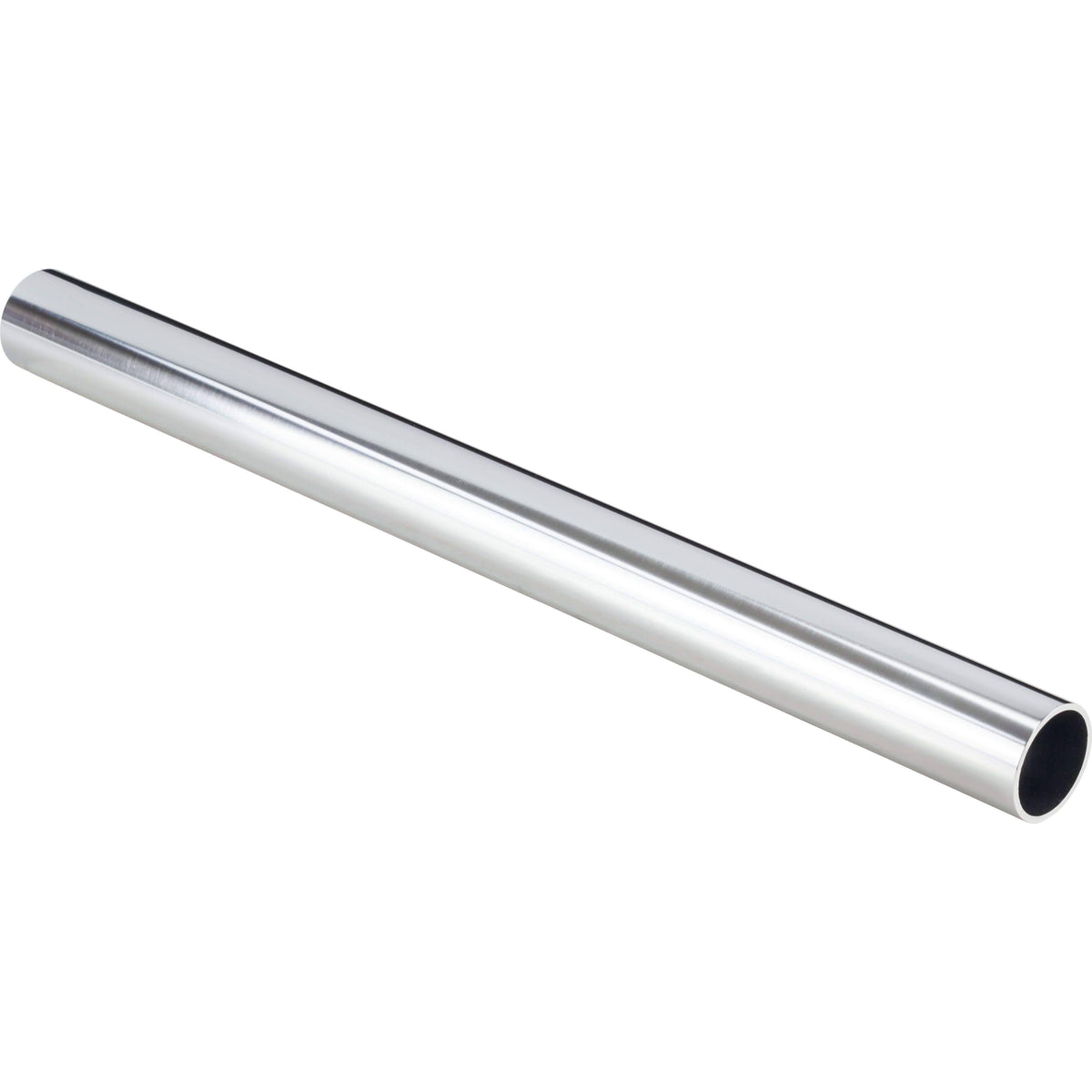Chrome 12" Long Round Steel Closet Rod F9523