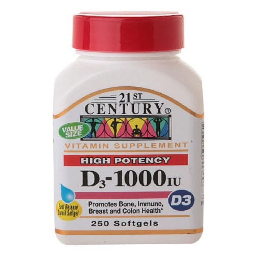 Vitamin D3 1000 Iu Softgels 3 Pack J894777