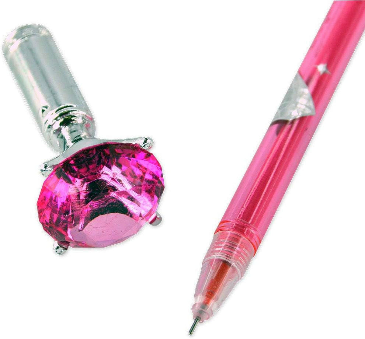 24 Pc Gel Pens with Rhinestone Topper P237315