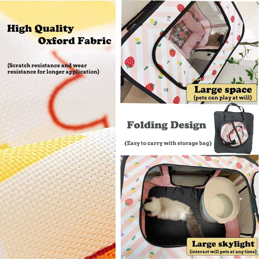 Portable Foldable Pet Playpen Y79781