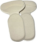 1 Pair Orthopedic Silicone Non Slip Heel Protector Shoe Insole Pads (Beige) H947