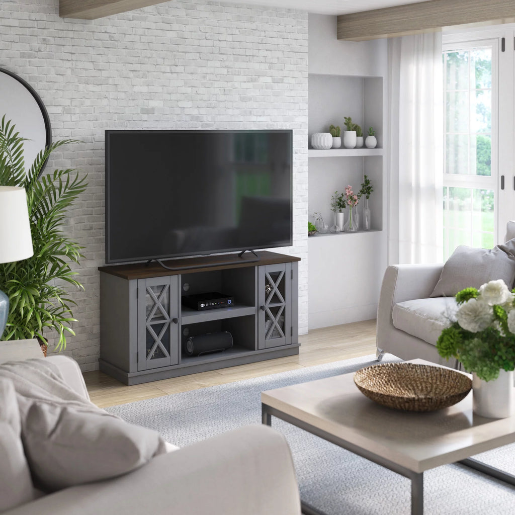 Antique Gray TV Stand U89876