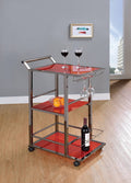 Red Serving Cart F579988