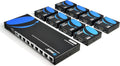 1x8 HDMI Extender Splitter Over Single Cable CAT5e/6/7 with IR Remote B632