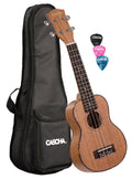 Mahogany Soprano Ukulele with Bag S670