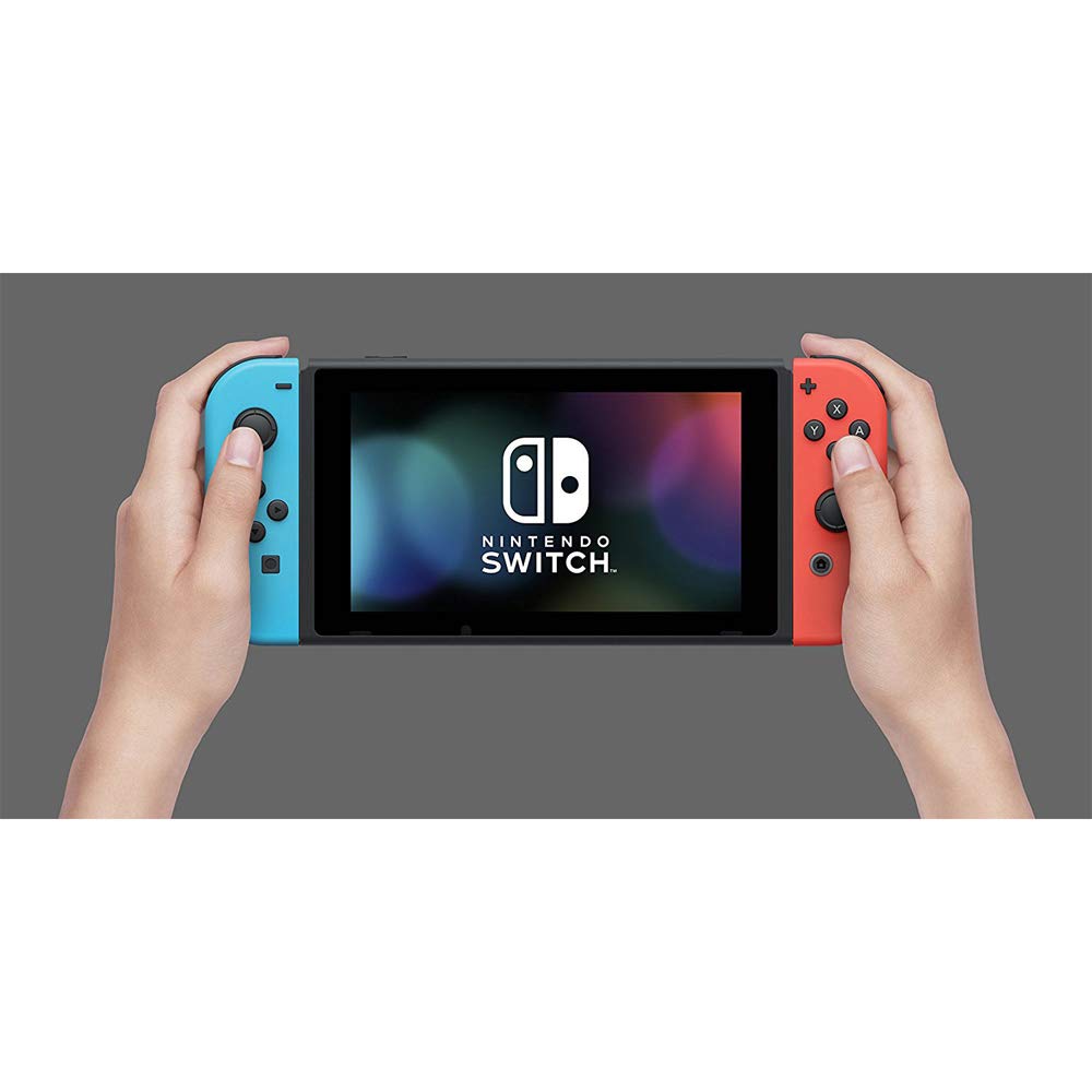 32 GB Console with Neon Blue & Red Joy-Con Bundle with Mario Kart 8 Deluxe + Super Mario Party + Super Mario Maker 2 + Minecraft K54502