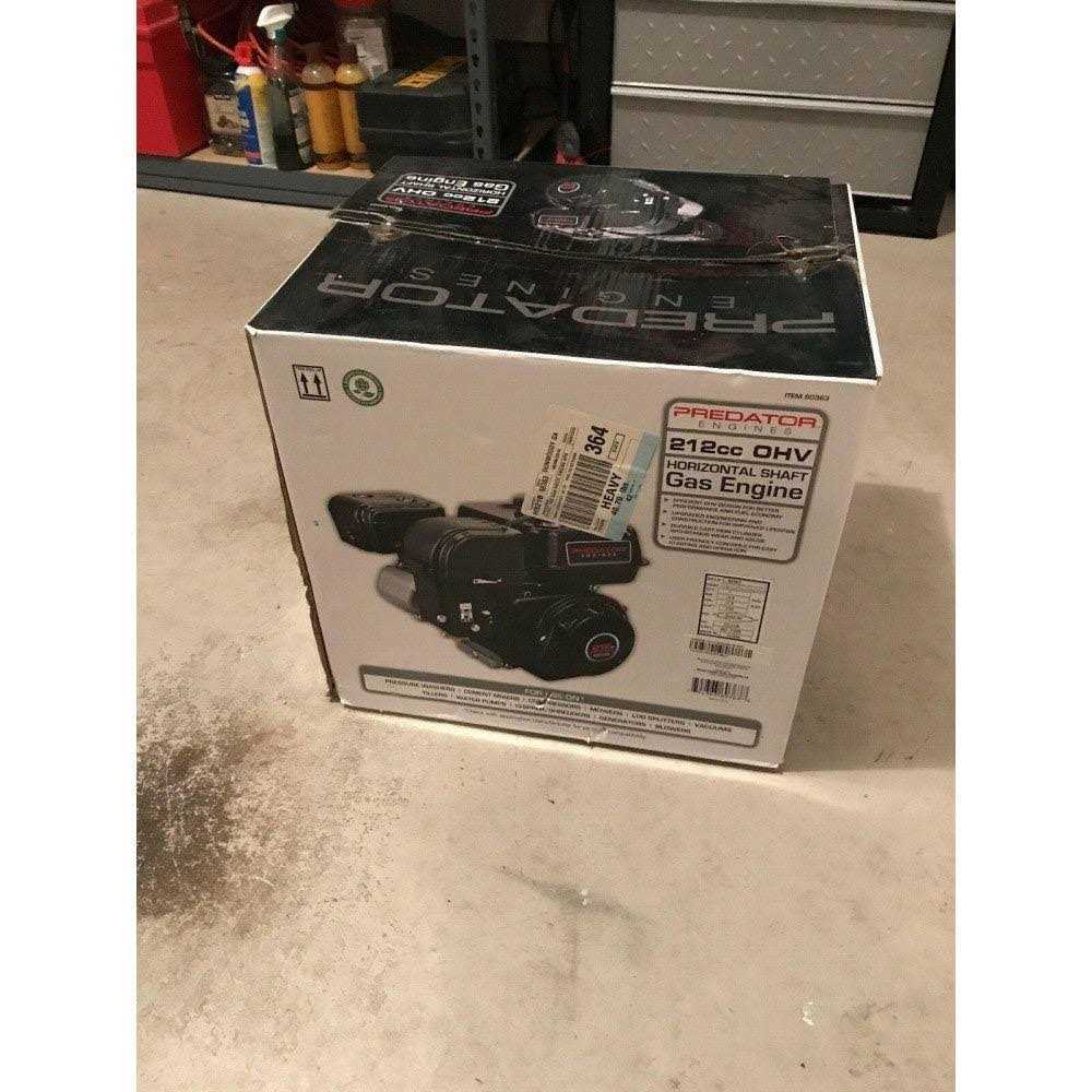 6.5 HP OHV Horizontal Shaft Gas Engine P887761