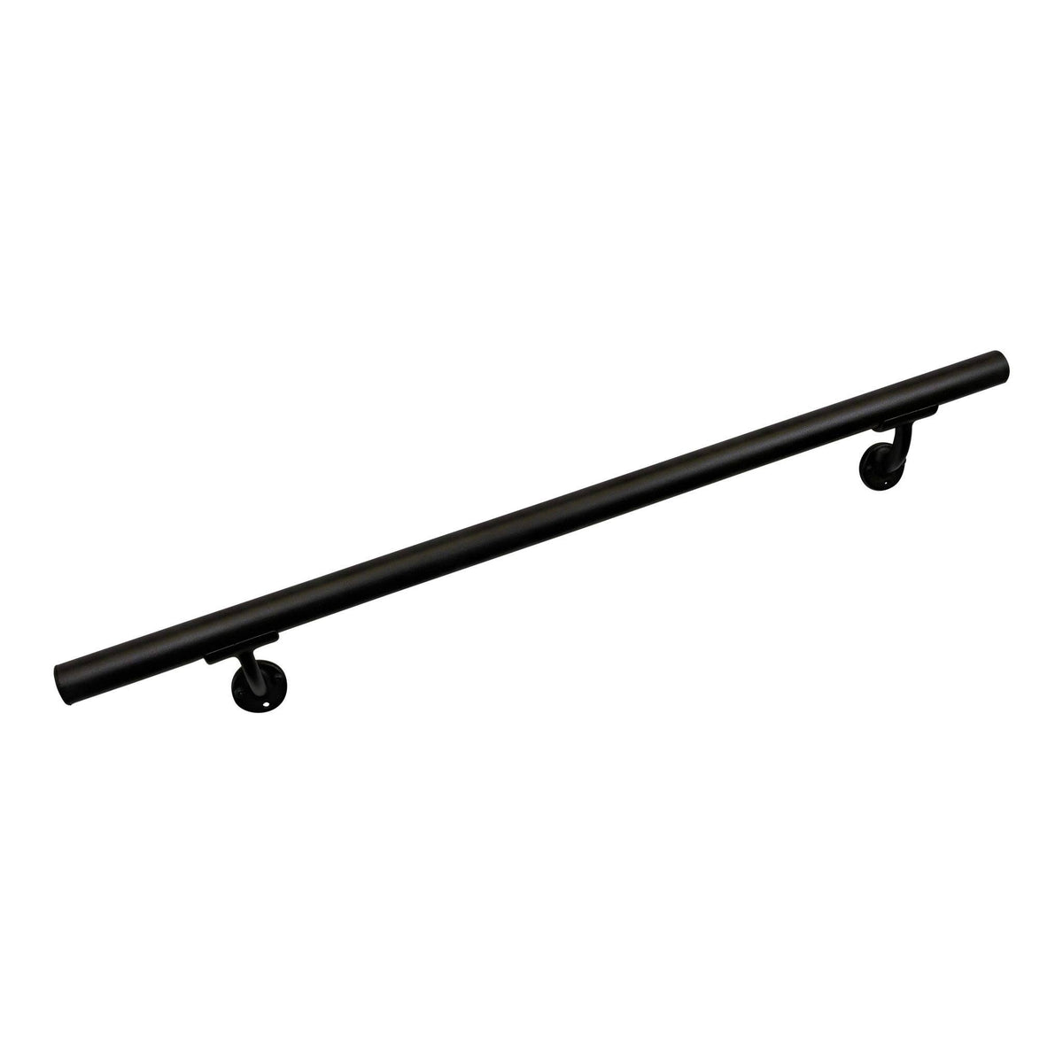 Black Sand Aluminum Handrail Section with Mounts S560