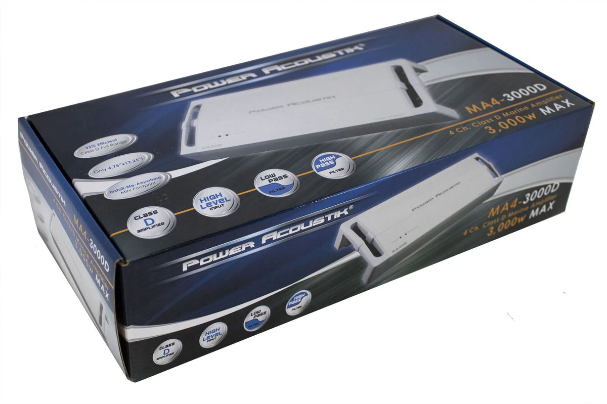 Class D Amp 4 Channels 3,000 Watts Max I5404