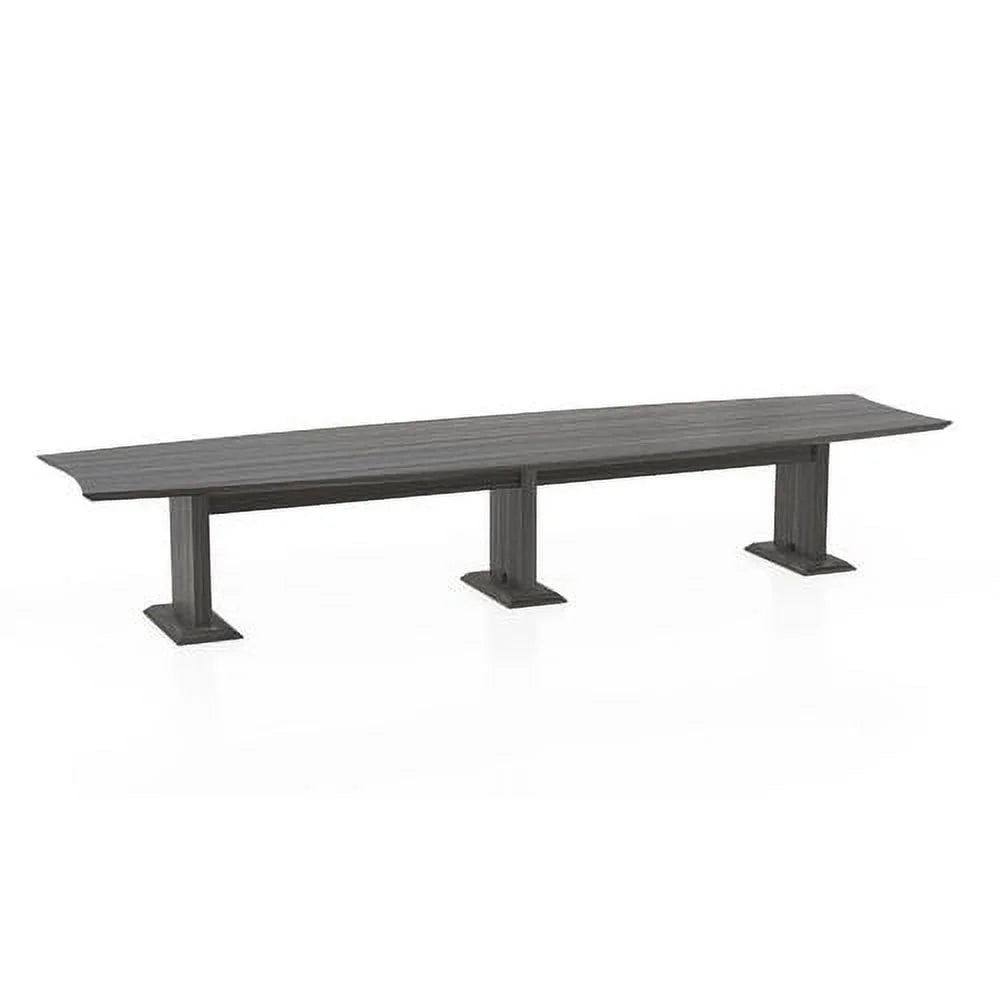 Boat Shaped Laminate Conference Table Z874463