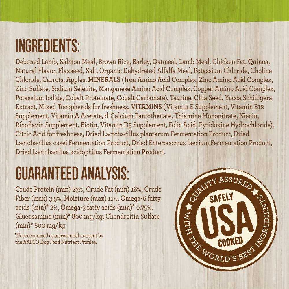 Lamb Green Peas Ancient Grains Dry Dog Food S50903