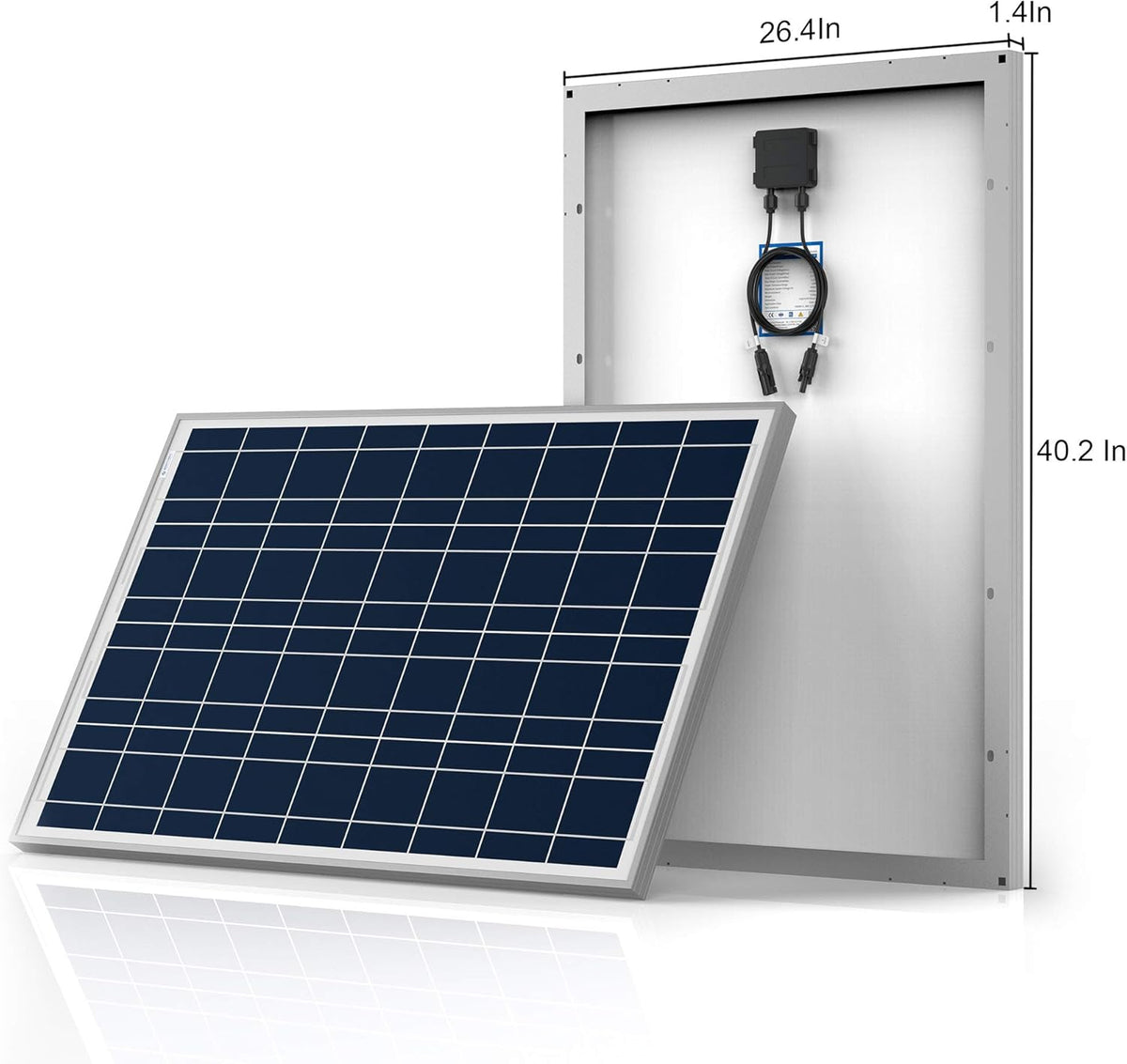 200W Polycrystalline Solar Panel Kit with 30A MPPT Controller T381