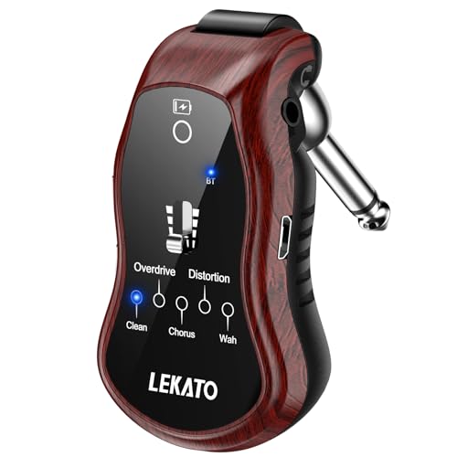 Guitar Headphone Amp for Electric Guitar and Bass with 5 Effects R34814