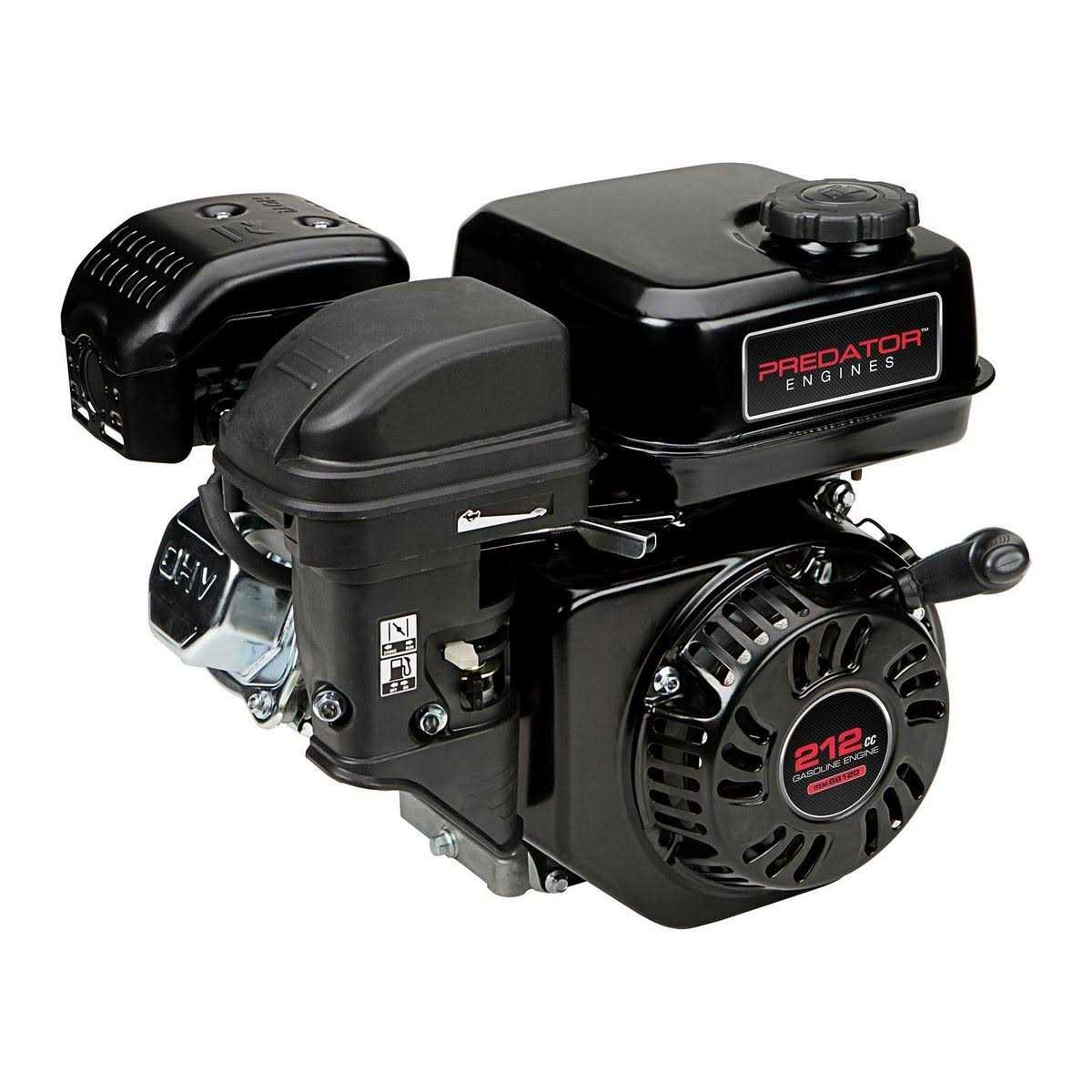 6.5 HP OHV Horizontal Shaft Gas Engine P887761